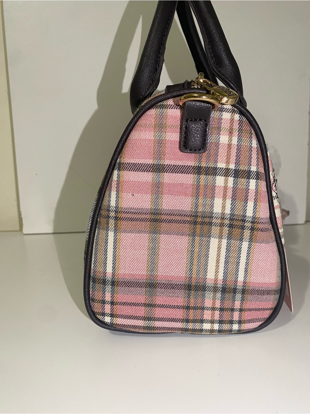Juicy Couture Pink Plaid Handbag - Picture 4 of 9